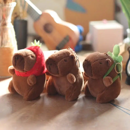 Cute Capybara Pendant Plush Toy