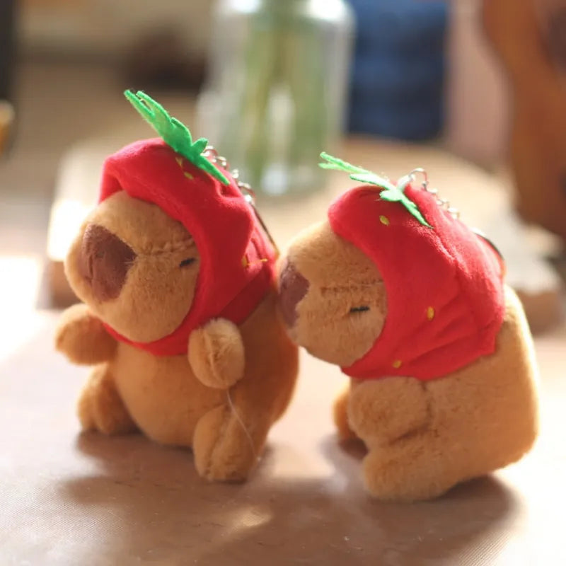 Cute Capybara Pendant Plush Toy